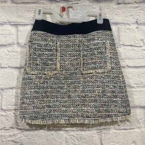 NWT Tweed J.Crew Mulicolored Mini Skirt